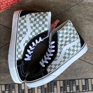 VANS Sk8-Hi REISSUE CHECKERBOARD BLK/Citadel Men’s